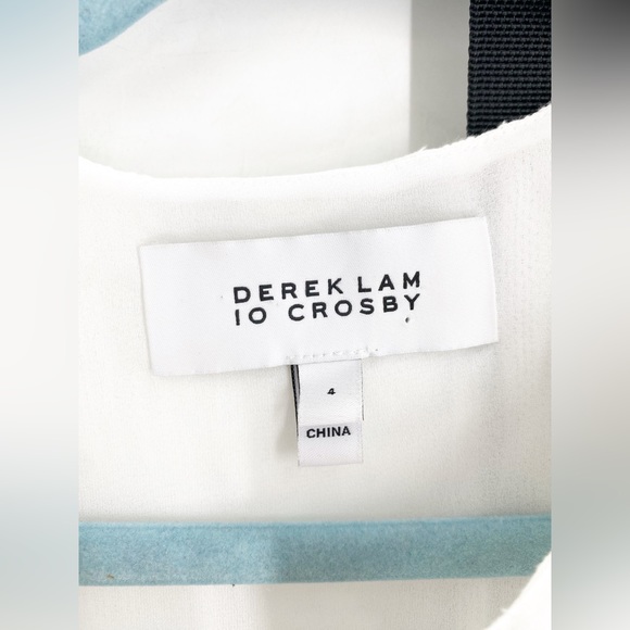 Derek Lam 10 Crosby Fringe Tunic Mini Dress Sz 4 - Picture 4 of 6